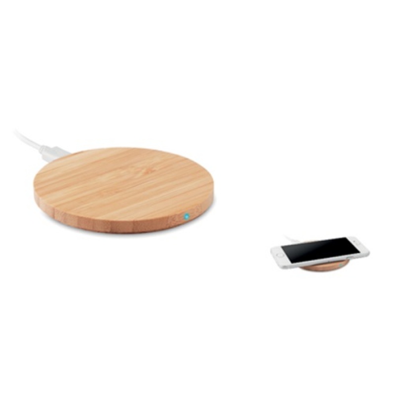 Eksperta Baleares.CARGADOR INALAMBRICO BAMBU