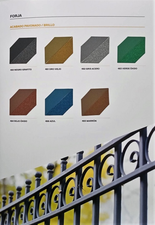 Eksperta Baleares.Carta de Colores Tkrom Antioxidante